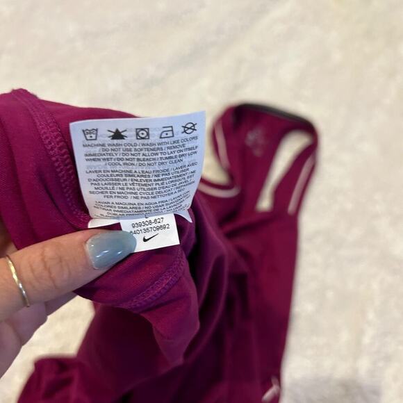 Nike Dri-FIT Women's Tennis Court Dress in Purple Size Large Mid Length - Picture 7 of 8